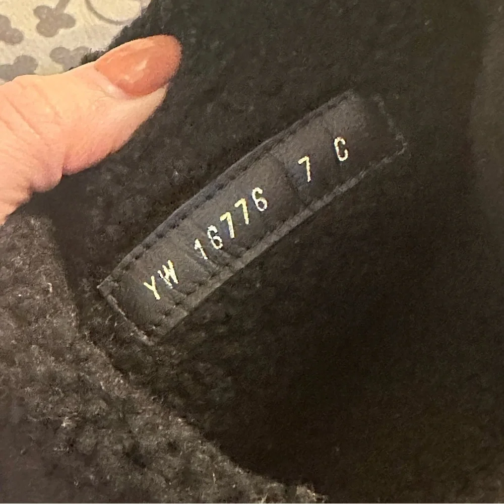 Salvatore Ferragamo Black Leather Winter Boots Size 7